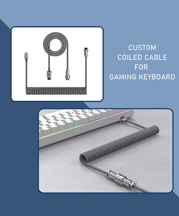 ATTACK SHARK C04-C COILED CABLE - Image 3