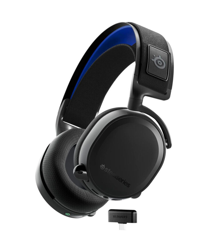SteelSeries Arctis 7P+ Wireless Gaming Headset – Black - Image 4