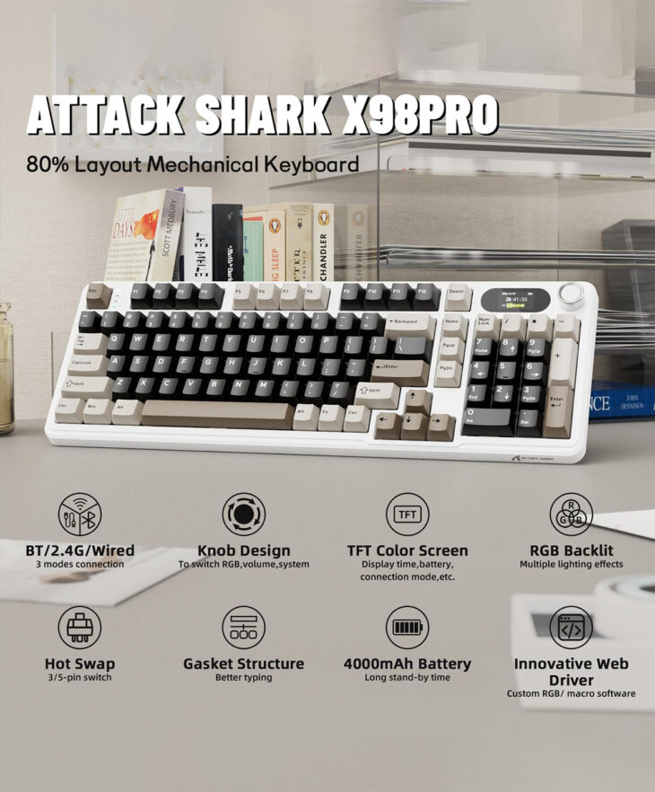 ATTACK SHARK  X98 PRO