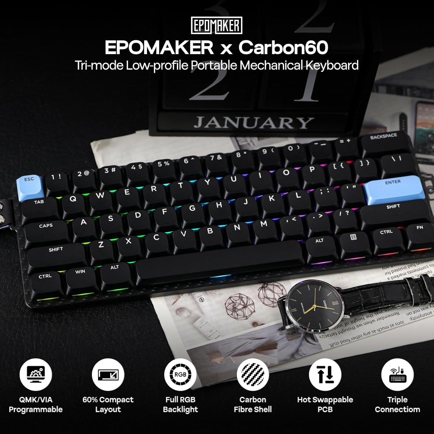 EPOMAKER CARBON 60 - Image 2