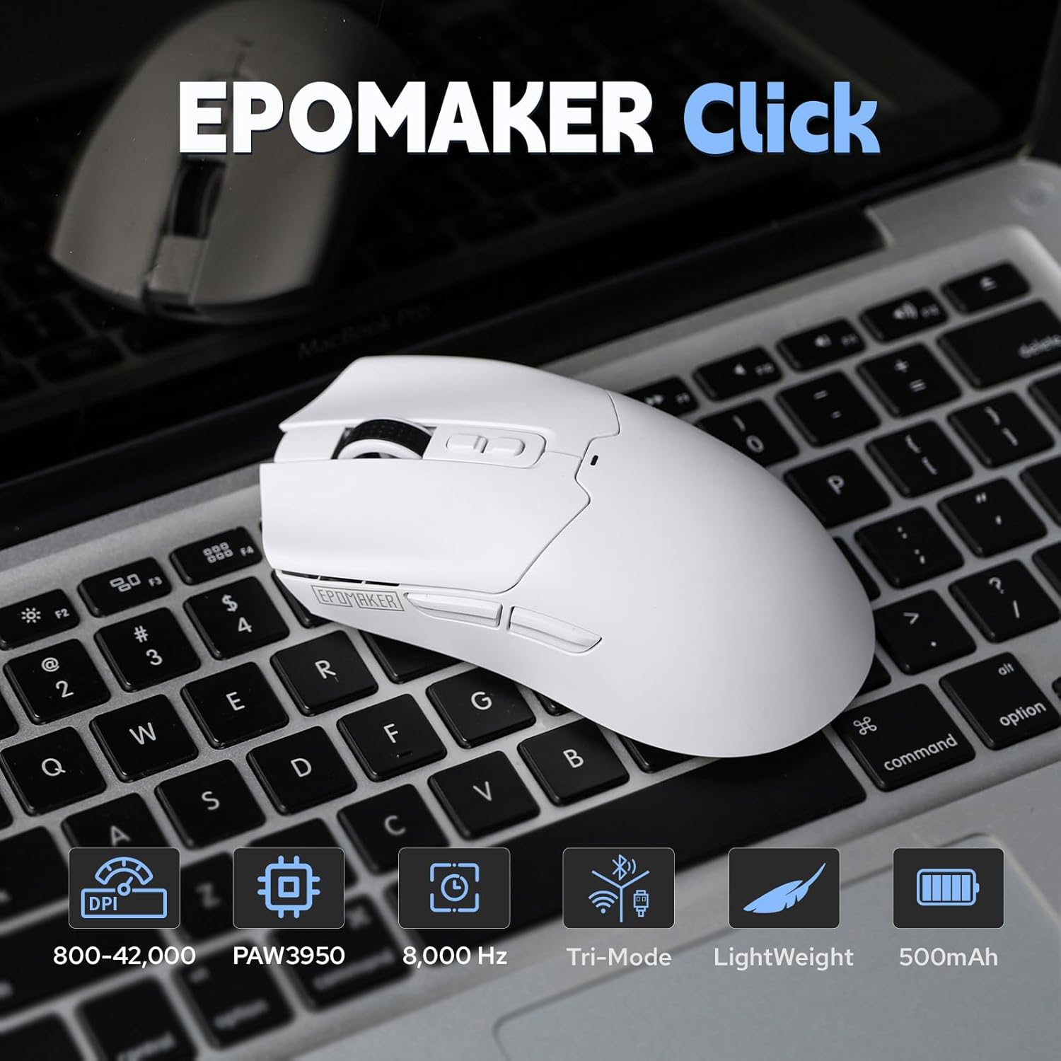 EPOMAKER CLICK WHITE - Image 3