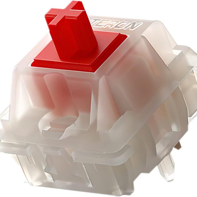 GATERON MILKY REDS SWITCH (90 PCS)