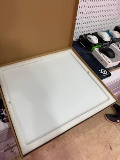 GLASS PAD 500*400 WHITE