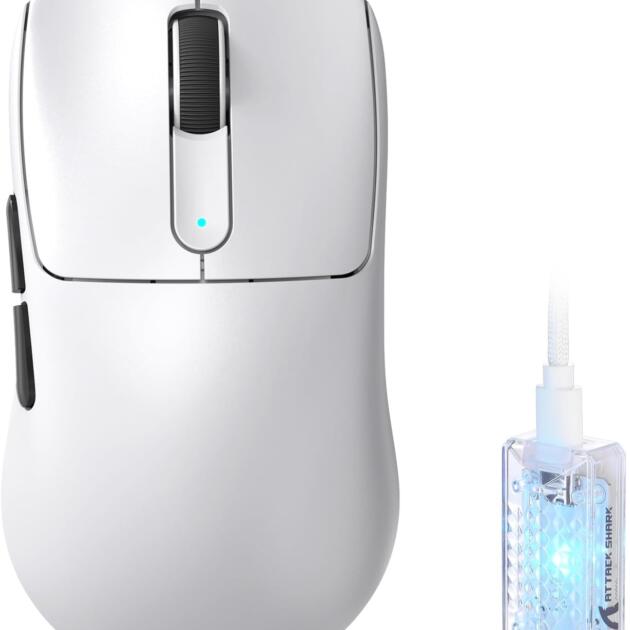 ATTACK SHARK V5 WHITE